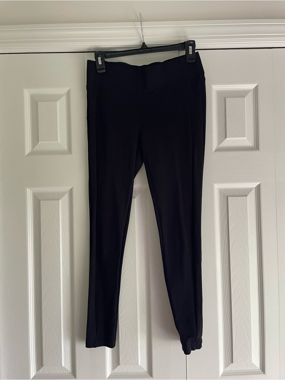 LOFT Black Slim Ponte Stretch Pants